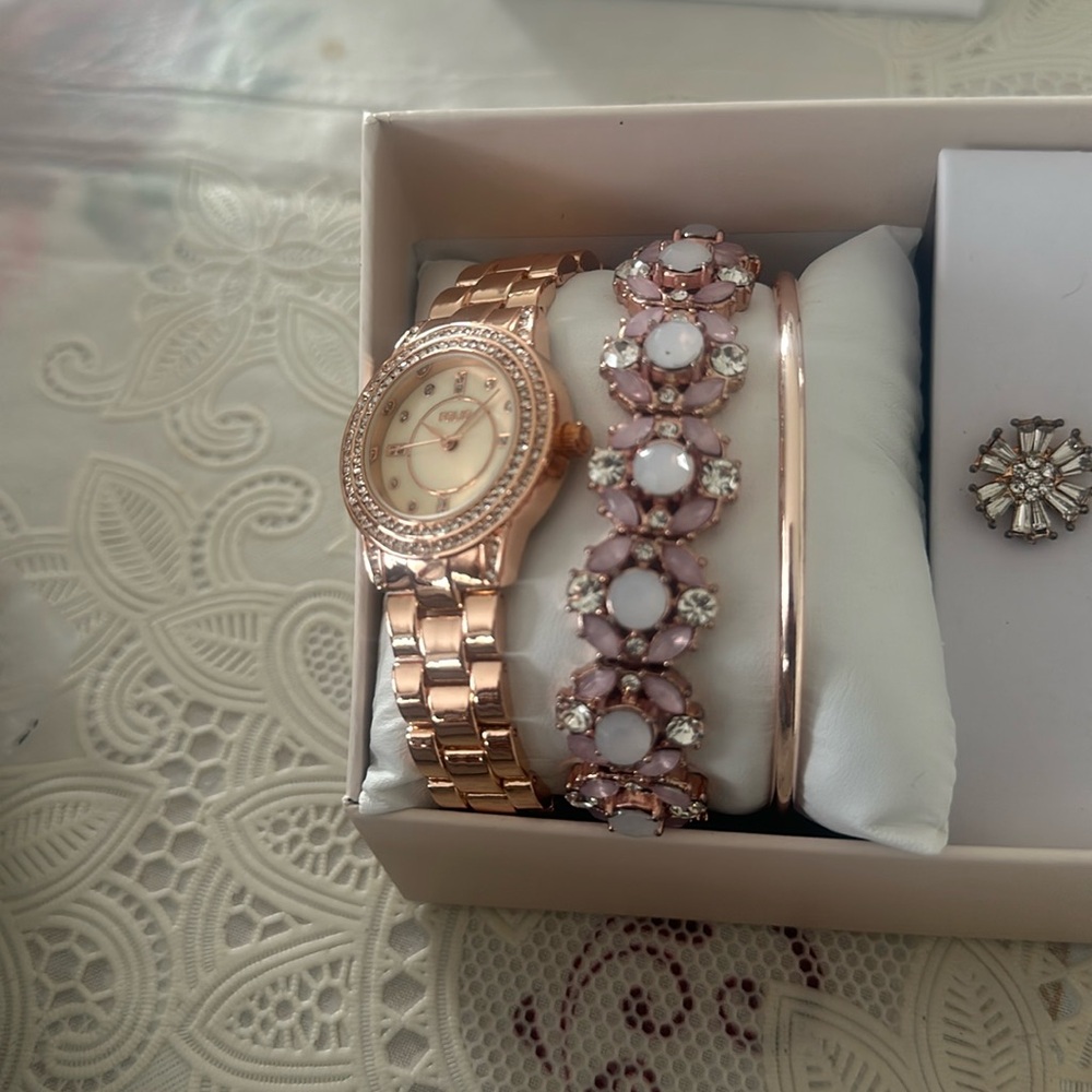 It’s watch set brand new for Macy’s